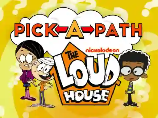 Mchezo The Loud House Pick-a-Path online