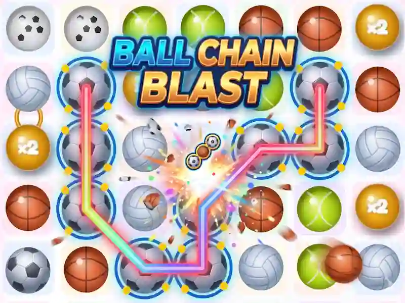 Mchezo Ball Chain Blast online