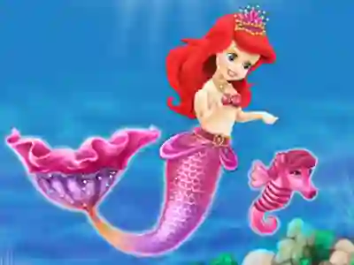 Mchezo Baby Mermaid Princess Dress Up online