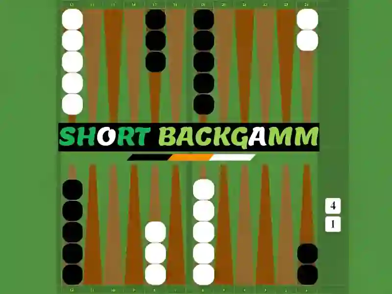Mchezo Short Backgammon online