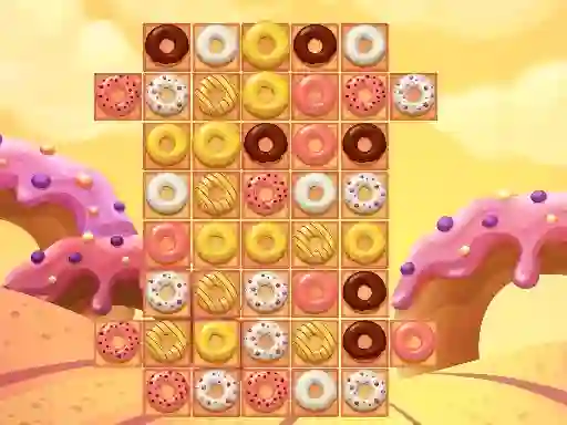 Mchezo Donuts Match 3 online