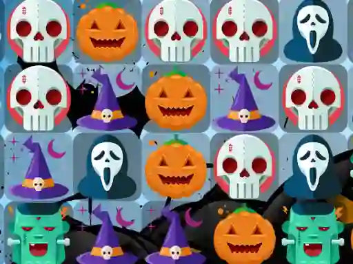 Mchezo Scary Halloween Match 3 online