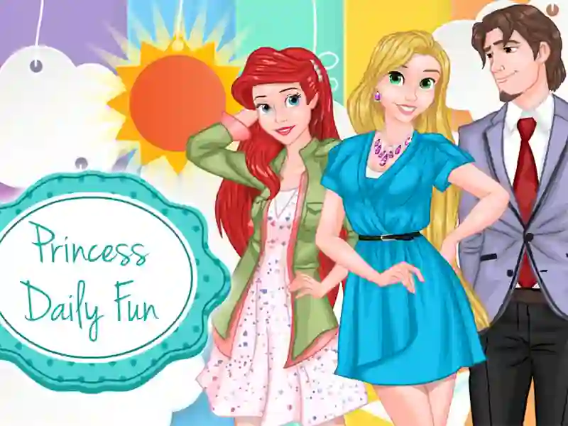 Mchezo Princess Daily Fun online