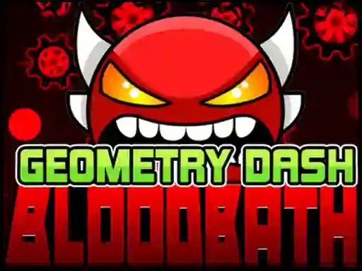 Mchezo Geometry Dash Bloodbath online