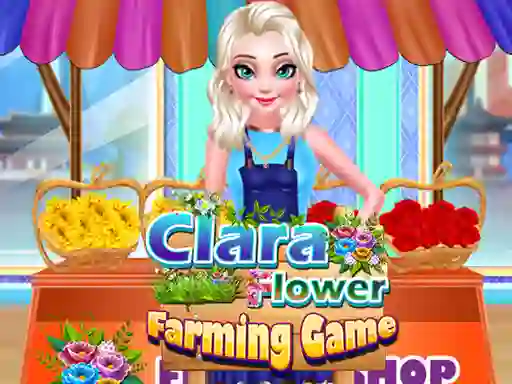 Mchezo Clara Flower Farming  Game online