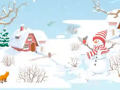 Mchezo Snowman Slide online