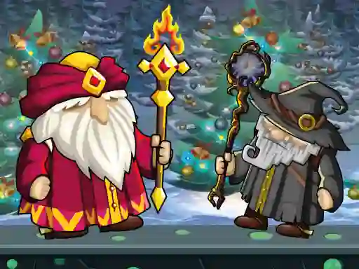 Mchezo Wizard Santa Jump online