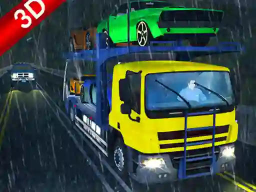 Mchezo Car Transporter Truck Simulator online