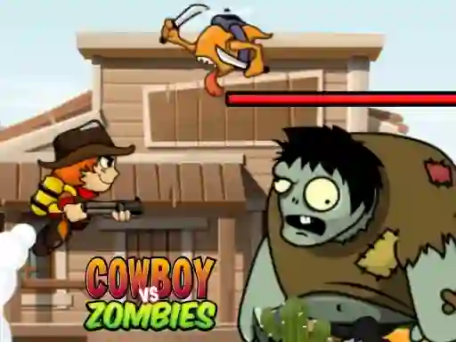 Mchezo Cowboy vs Zombies online