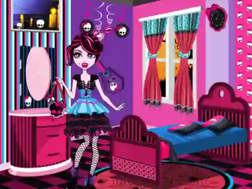 Mchezo Monster Doll Room Decoration online