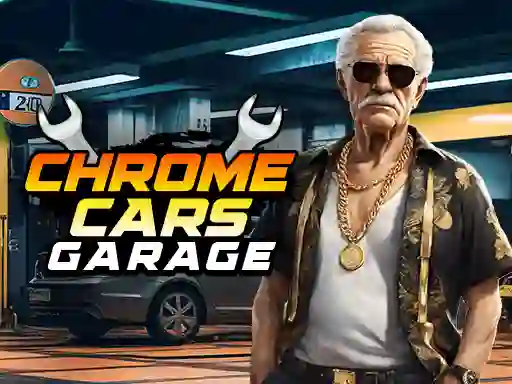 Mchezo Chrome Cars Garage online