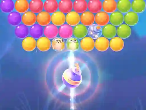 Mchezo Bubble Queen Cat online