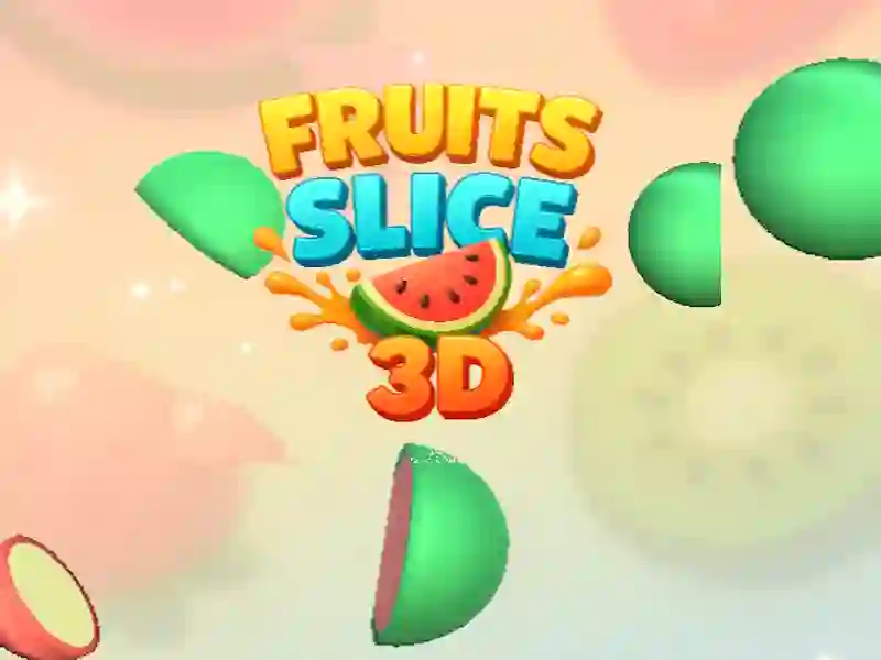 Mchezo Fruit Slice 3D online
