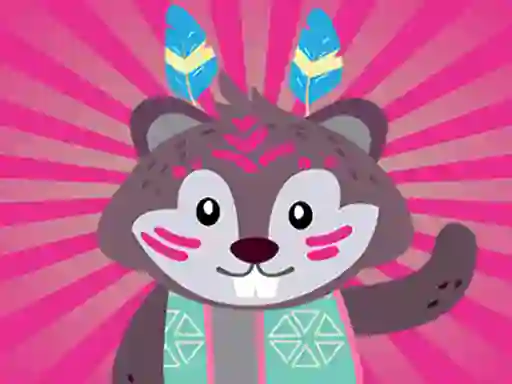 Mchezo Boho Animals Jigsaw online
