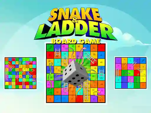 Mchezo Snake and Ladder Board Game online