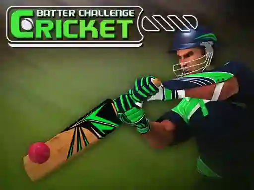 Mchezo Cricket Batter Challenge online
