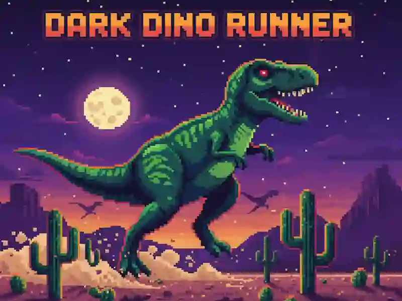 Mchezo Dark Dino Runner online