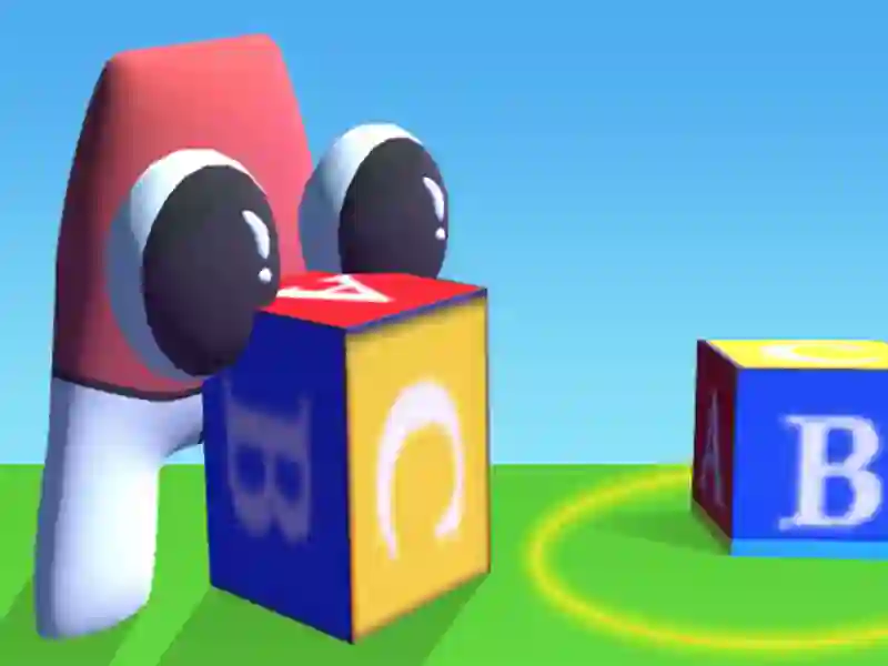 Mchezo Alphabet: Room Maze 3D online