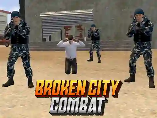 Mchezo Broken City Combat online
