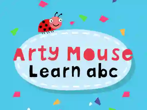 Mchezo Arty Mouse Learn Abc online