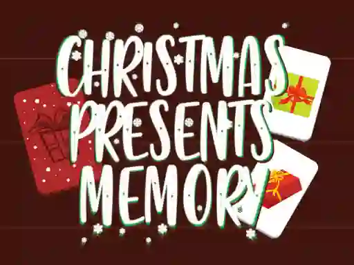 Mchezo Christmas Presents Memory online