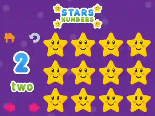 Mchezo Stars Numbers online