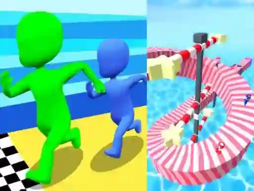 Mchezo Stickman Racing 3D online