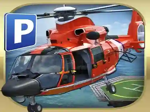 Mchezo Helicopter Parking & Racing Simulator online