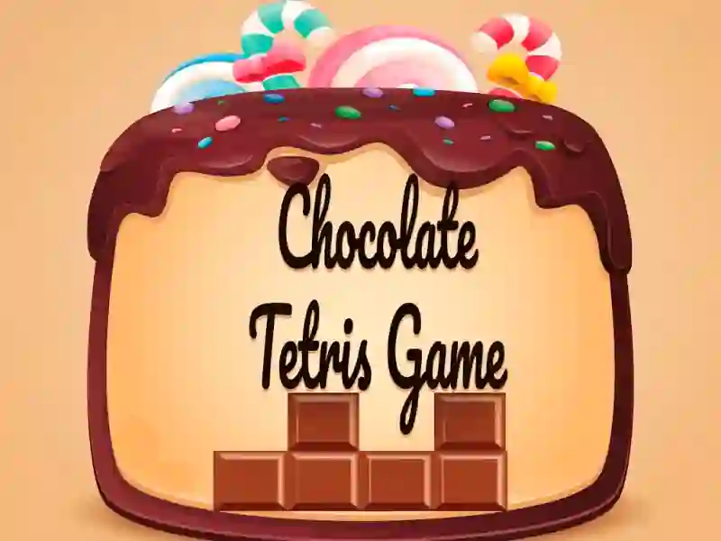 Mchezo Chocolate Tetris Game online