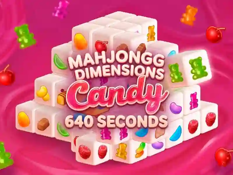Mchezo Mahjongg Dimensions Candy 640 seconds online