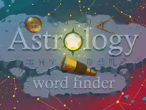 Mchezo Astrology Word Finder online