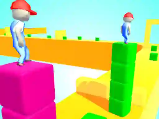 Mchezo Cube Tower Surfer online