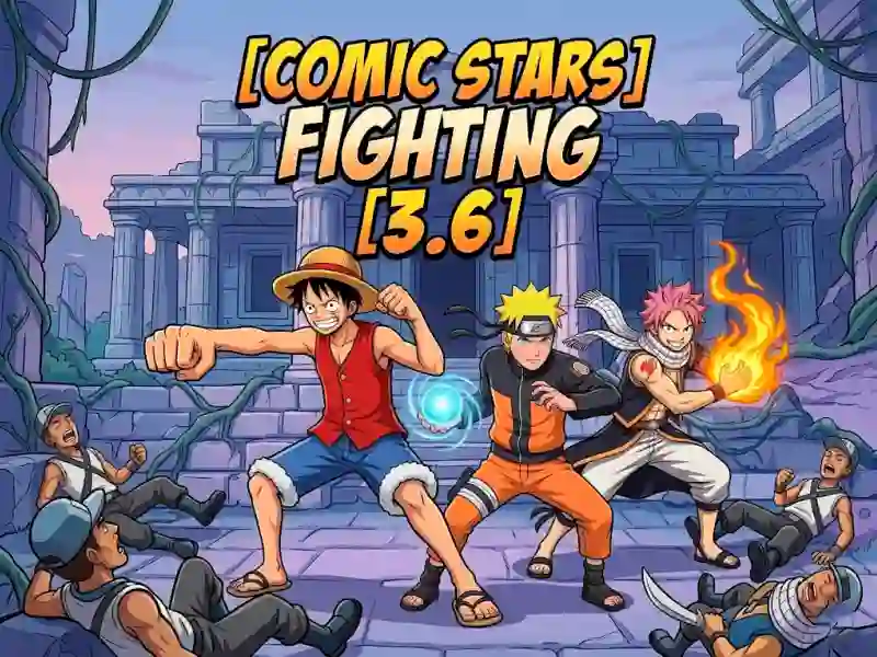 Mchezo Comic Stars Fighting 3.6 online