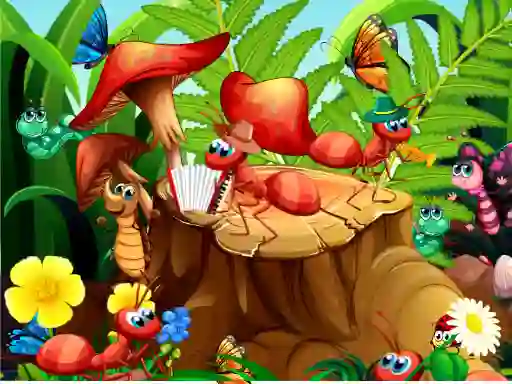 Mchezo Hidden Objects Insects online