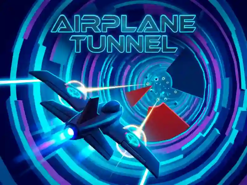 Mchezo Airplane Tunnel online