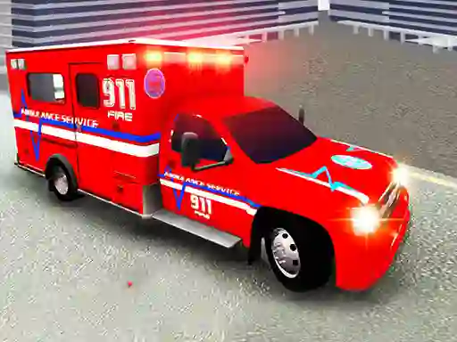Mchezo City Ambulance Driving online