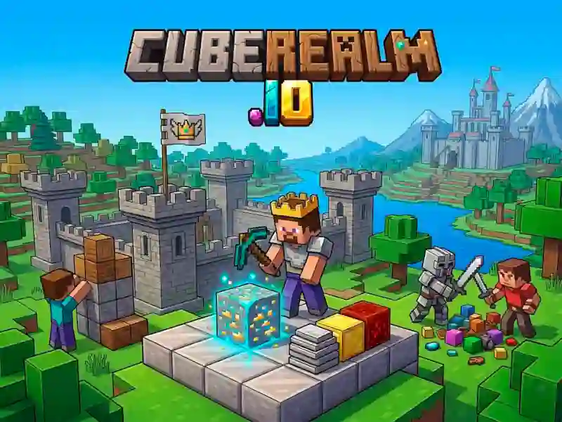 Mchezo CubeRealm.io online