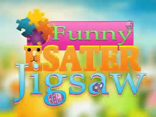 Mchezo Funny Easter Jigsaw online