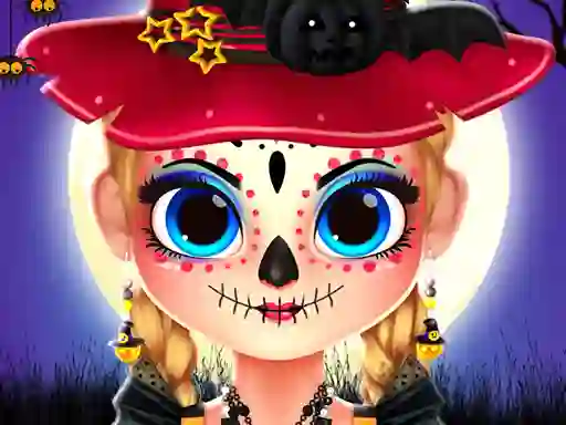Mchezo Little Lily Halloween Prep online