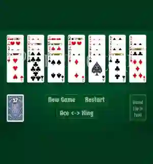 Mchezo Patience Solitaire online