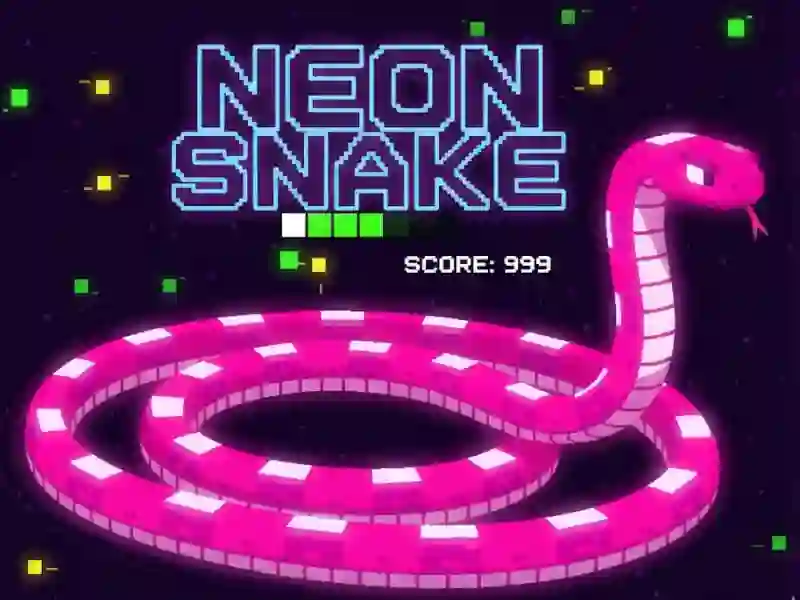 Mchezo Neon Snake online