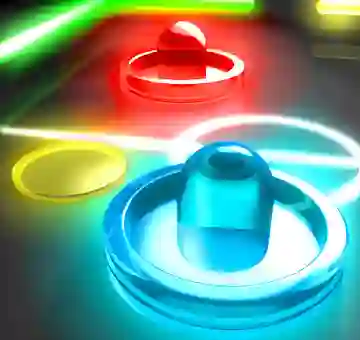 Mchezo Neon Hockey online