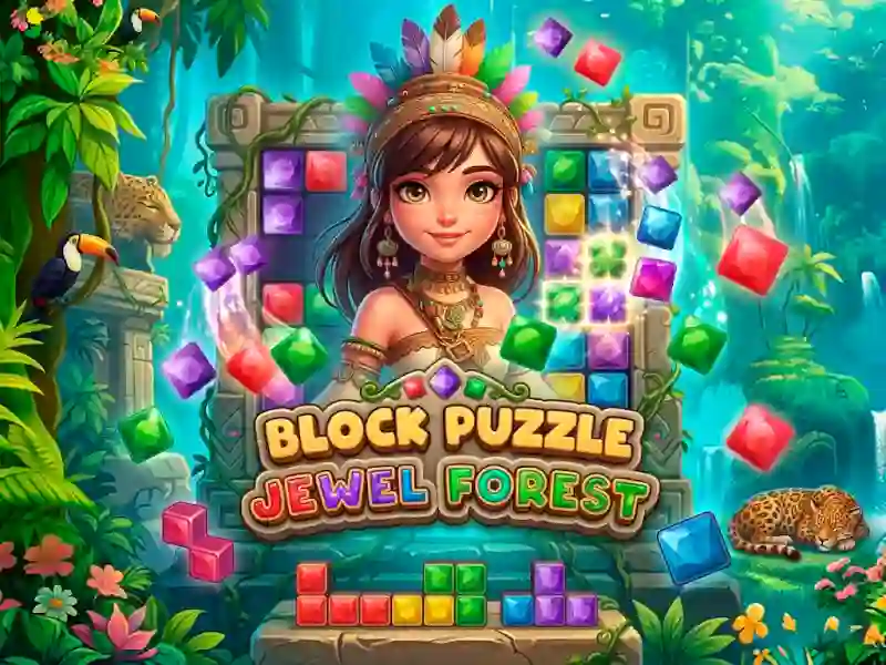 Mchezo Block Puzzle Jewel Forest online