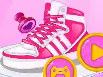 Mchezo Popstar sneaker designer online
