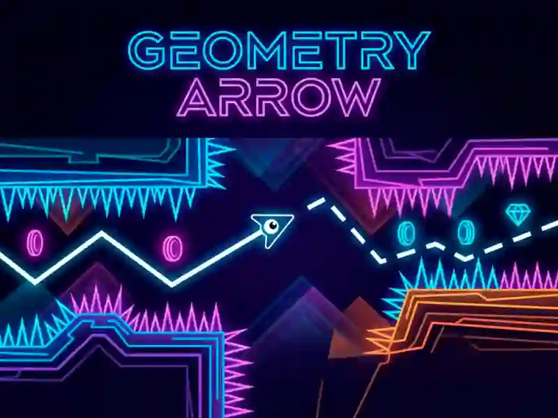 Mchezo Geometry Arrow online