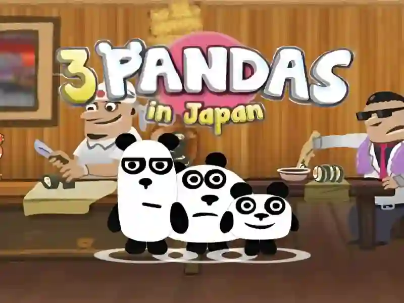 Mchezo 3 Pandas In Japan HTML5 online