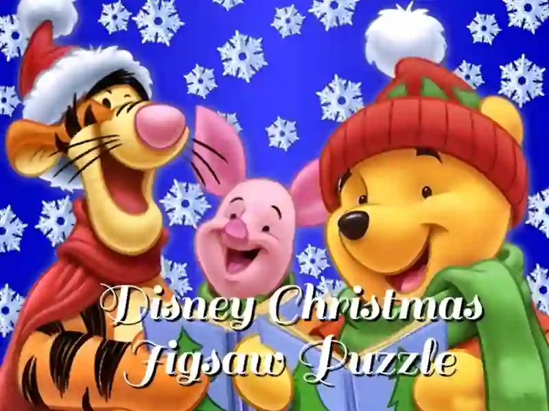 Mchezo Disney Christmas Jigsaw Puzzle online