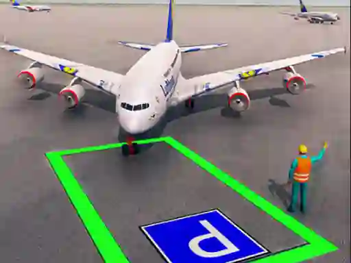 Mchezo Air Plane Parking 3d online
