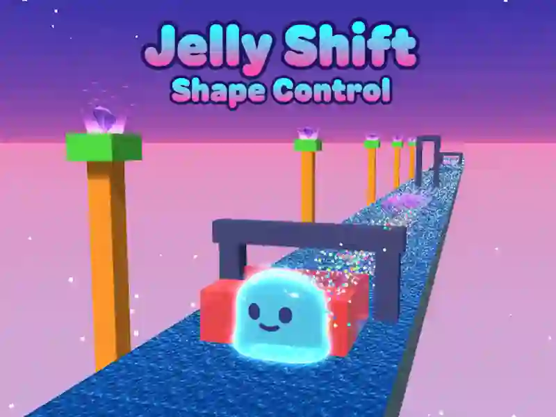 Mchezo Jelly Shift Shape Control online