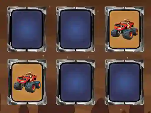 Mchezo Monster Trucks Memory online